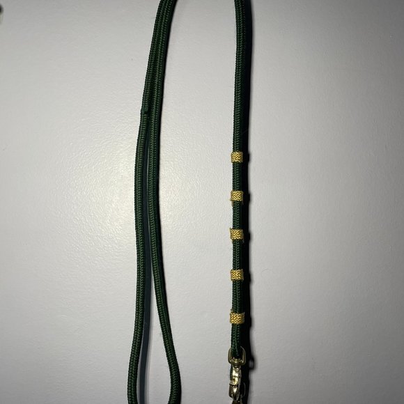Nylon Vaquero Headstall & Reins (Green) - Picture 2 of 2
